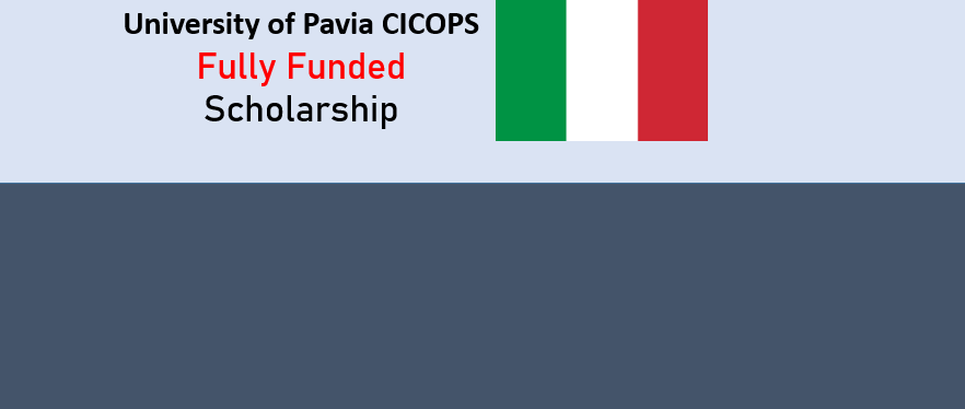University of Pavia CICOPS Scholarships